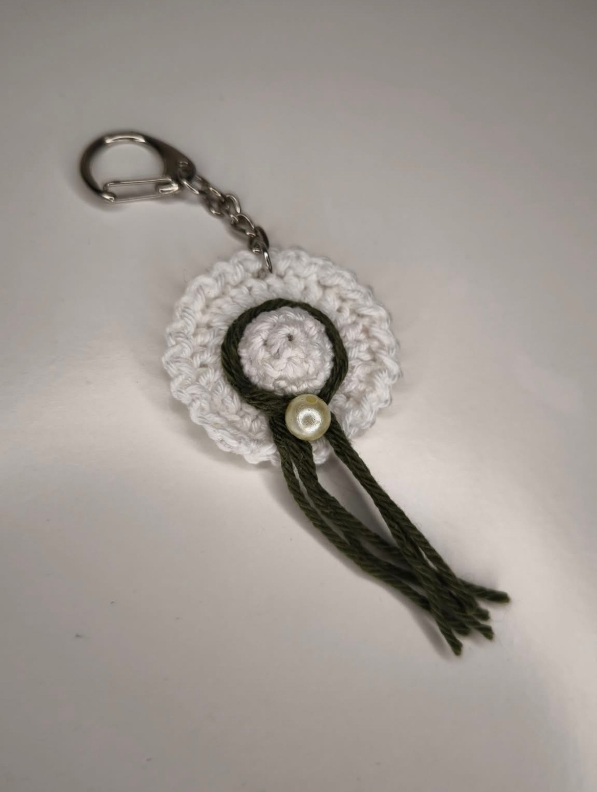 Porte-clé Chapeau Blanc & Noir